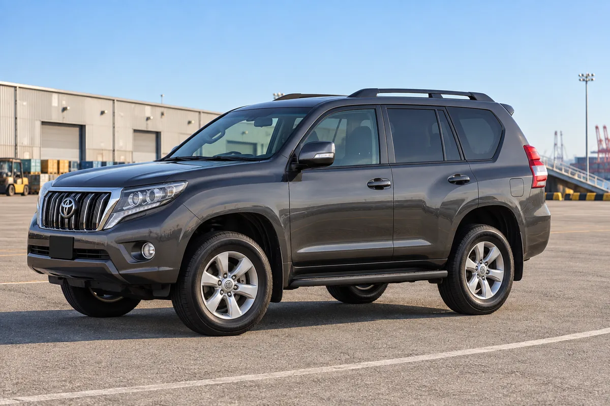 Illustration du modèle Toyota Prado d’occasion en excellent état